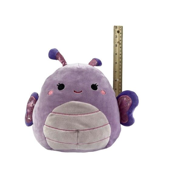 Squishmallows Brenda the Purple Butterfly 8" Stuffed Plush Toy KellyToy - Picture 5 of 8